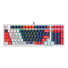 Клавиатура A4Tech Bloody S98 синий/белый (SPORTS NAVY)