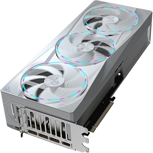 Видеокарта Gigabyte GeForce RTX 5080 Master Ice 16GB GDDR7 (GV-N5080AORUSM ICE-16GD)