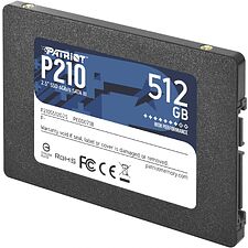 SSD диск Patriot P210 512GB 2.5" SATA III TLC (P210S512G25)