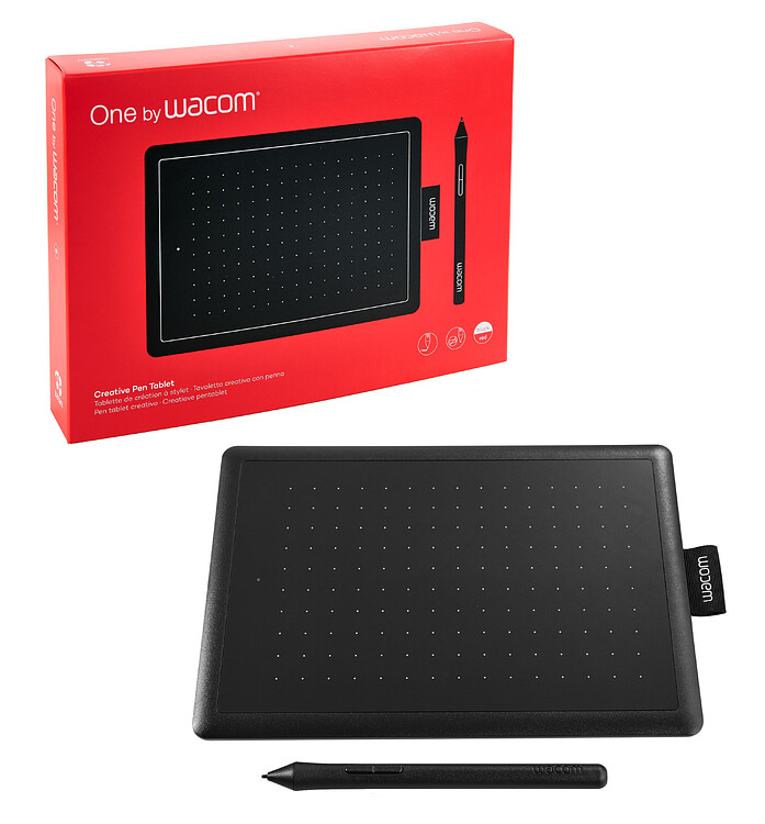 Графический планшет Wacom One by Wacom 2 Small (CTL-472-N)
