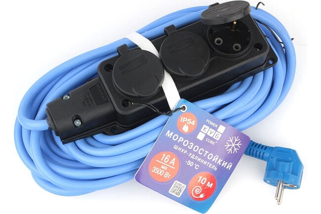Удлинитель Power Cube PC-3GF-R-10(IP)
