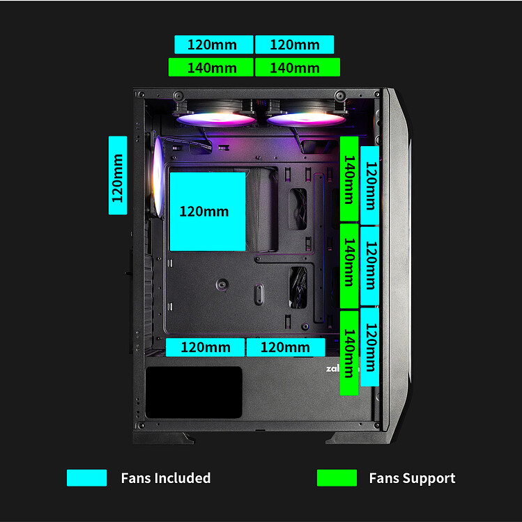 Корпус Zalman N7 PLUS V2