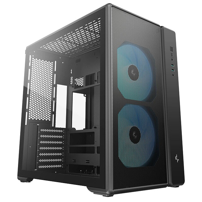 Корпус Deepcool CG590 Mesh 2F без БП (R-CG590MESH-BKANA2-G)