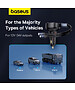 Автомобильное зарядное Baseus Enjoyment Pro C+Retractable C Cable 60W Cluster Black (C00057802111-00)