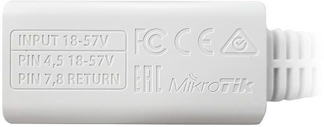 PoE-инжектор MikroTik RBGPOE