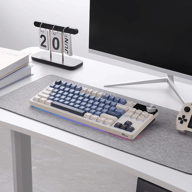 Клавиатура Royal Kludge RK S85 Horizon Blue (Cloud switch)