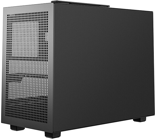Корпус DeepCool CH160 Plus miniITX без БП черный (R-CH160-BKNGM0-G)