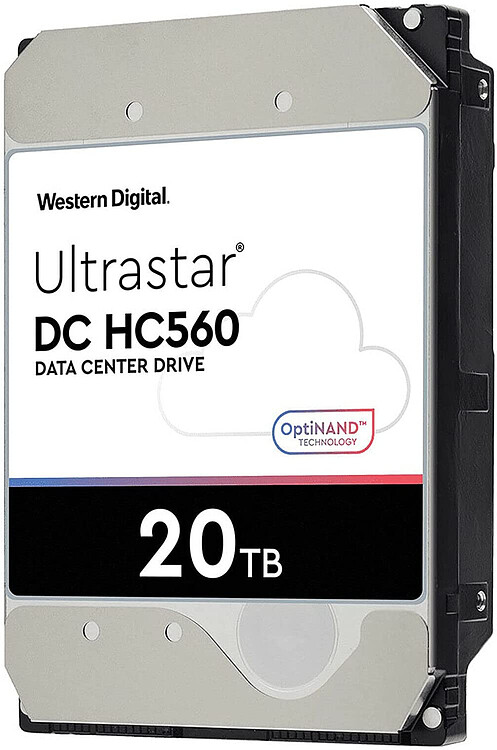 Жесткий диск WD Ultrastar DC HC560 20Tb 0F38785 (WUH722020BLE6L4) Жесткий диск WD Ultrastar DC HC560 20Tb 0F38785 (WUH722020BLE6L4)