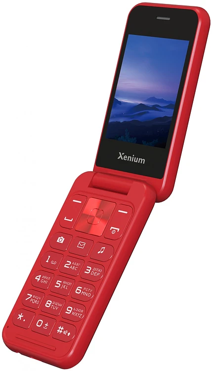 Мобильный телефон Xenium X680 красный (CTX680RD/00)