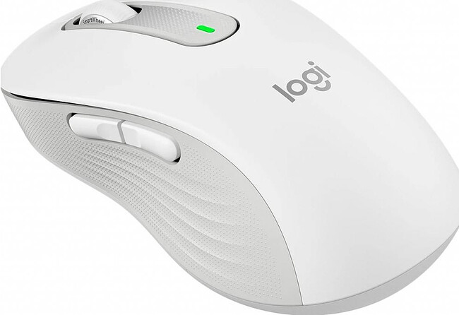 Мышь Logitech M650L Signature Bluetooth Mouse White (910-006238)