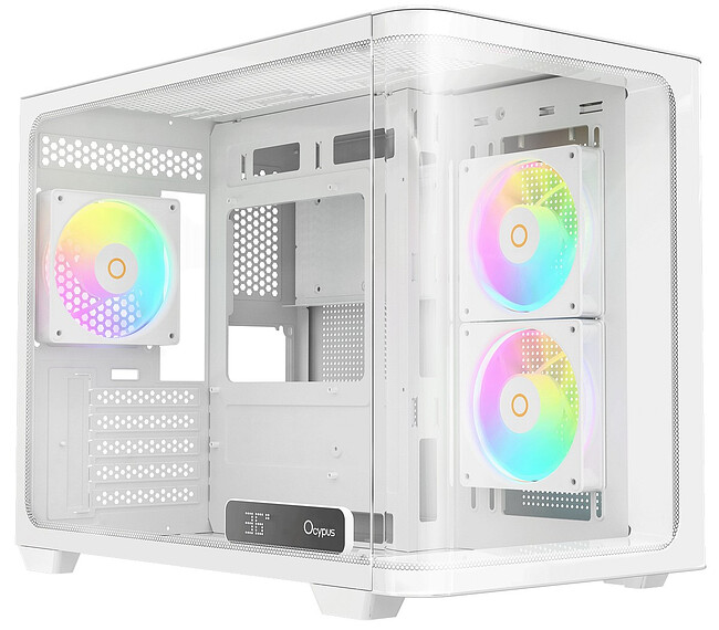 Корпус Ocypus Iota C50 WH Curve ARGB Digital (Iota-C50-WHD300CD-GL)