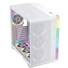Корпус 1stPlayer VT7 без БП White (VT7-WH-4FS7-W)