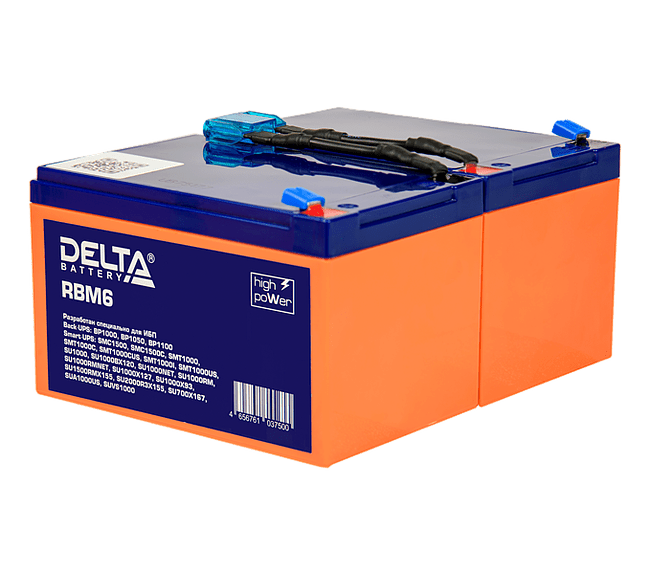 Аккумулятор для ИБП Delta RBM6 Аккумулятор для ИБП Delta RBM6