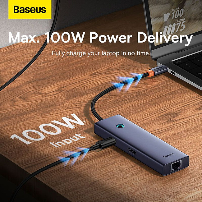 Док-станция Baseus UltraJoy BS-OH112 Space Grey (B00052805813-00)