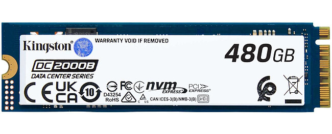 SSD диск Kingston DC2000B 480GB (SEDC2000BM8/480G)