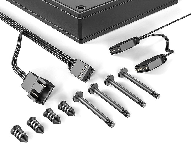 Комплект вентиляторов для корпуса ID-Cooling AS-120-ARGB-K TRIO черный