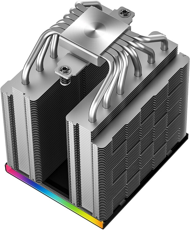 Кулер для процессора DeepCool AK620 Digital SE черный (R-AK620-BKADMN-GJD)