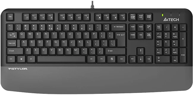 Клавиатура A4Tech Fstyler FK20 серый