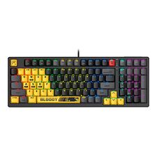 Клавиатура A4Tech Bloody S98 желтый/серый (SPORTS LIME)