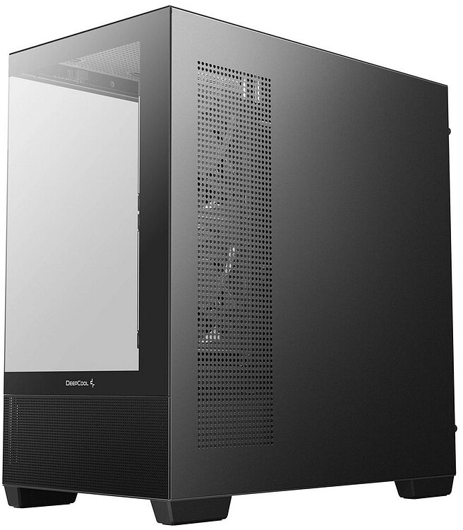 Корпус DeepCool CG380 3F ITX черный (R-CG380-BKAGM3-G)