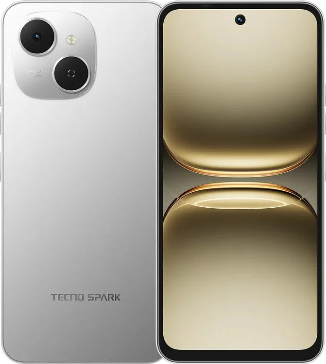 Смартфон Tecno Spark 40C 4GB/128GB Titanium Grey (KM4k)
