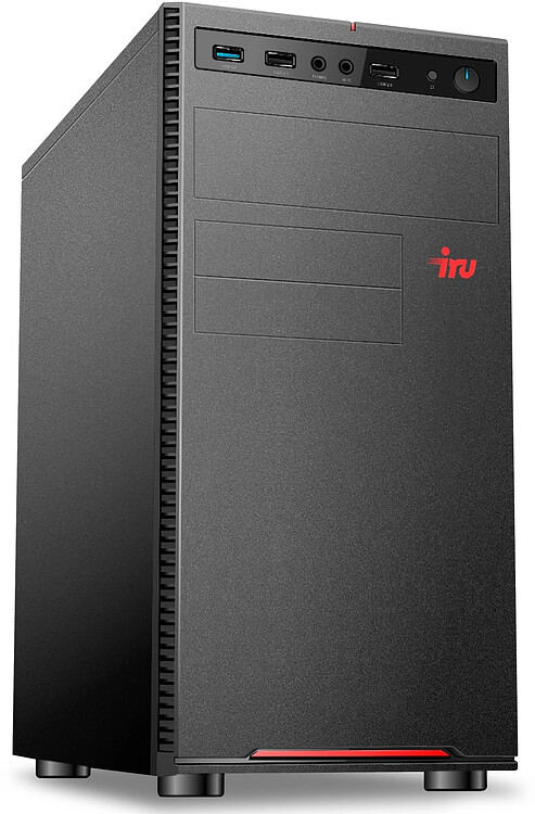 Компьютер IRU Planio 310H6SEV черный (2113515)