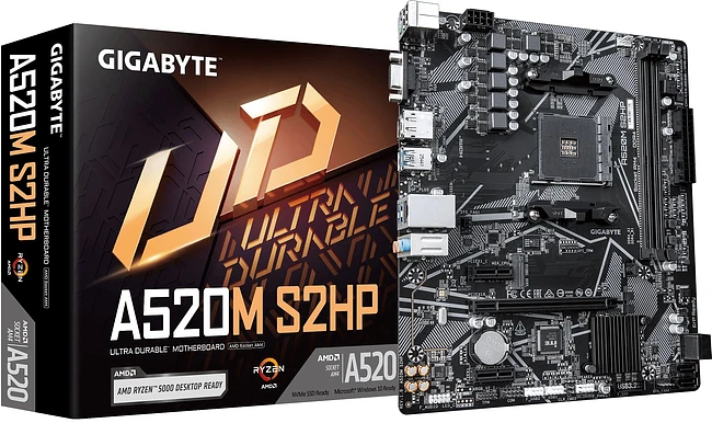 Материнская плата GigaByte A520M S2HP rev. 1.0