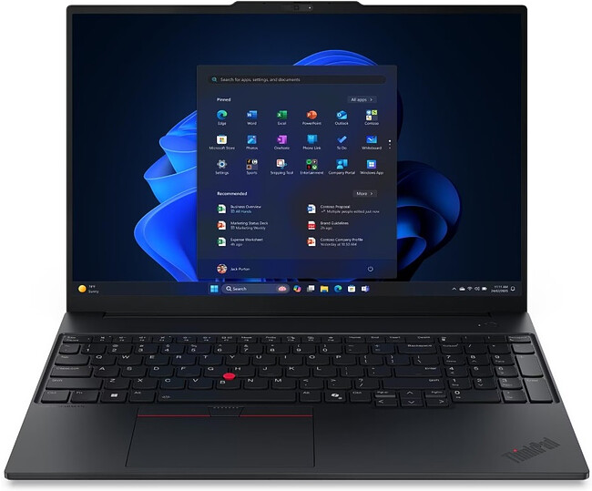 Ноутбук Lenovo ThinkPad E16 Gen 3 Black (21SR0049FW)