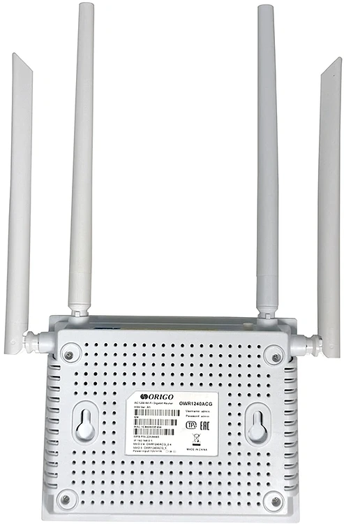 Маршрутизатор Origo OWR1240ACG/A1A белый