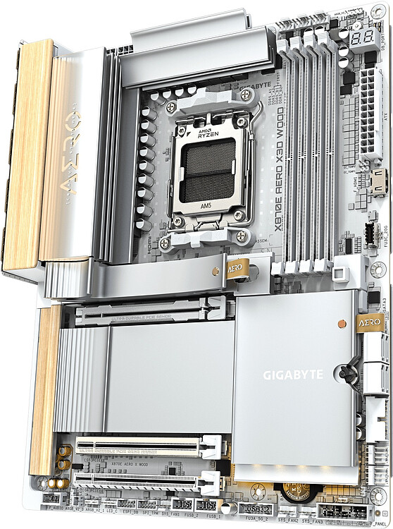 Материнская плата GigaByte X870E Aero X3D Wood rev. 1.0