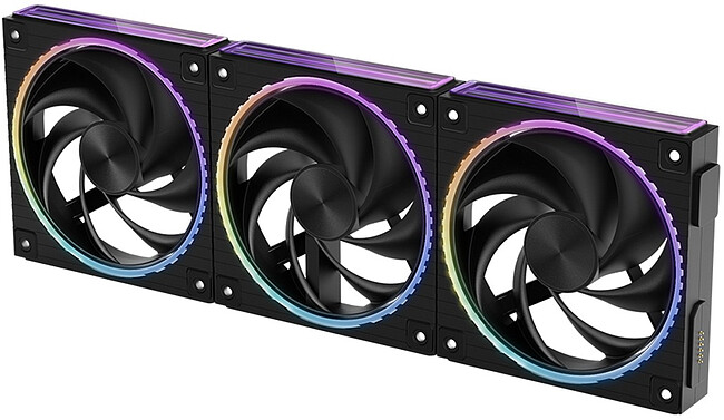 Комплект вентиляторов для корпуса Zalman ZM-DF120 A3 Black