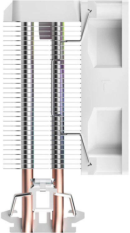 Кулер Ocypus Gamma A20 WH ARGB (Gamma-A20-WH1AAWN00F-GL)