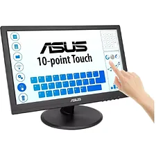 Монитор Asus VT169HE черный (90LM09V1-B01170)
