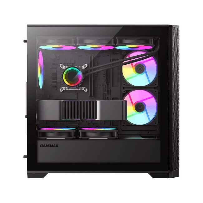 Корпус GameMax Destroyer Mesh TG mATX без БП Black (Destroyer MB)