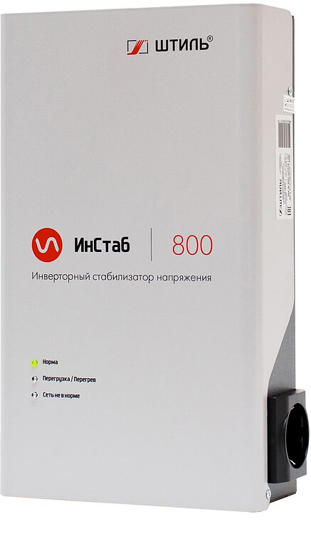 Стабилизатор напряжения Штиль ИнСтаб белый (IS800)