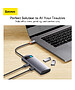 Док-станция Baseus Metal Gleam Series 4-in-1 (WKWG070013)
