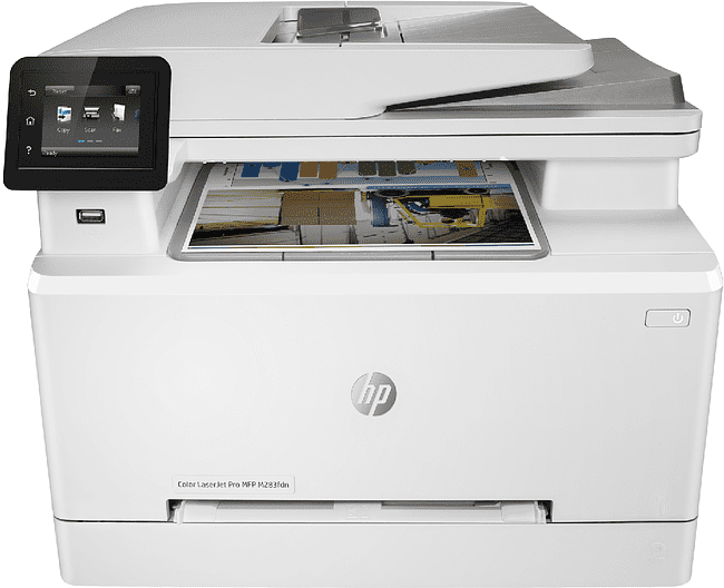 МФУ HP Color LaserJet Pro M283fdn (7KW74A)