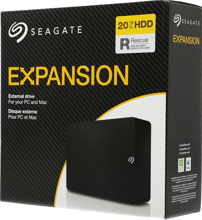 Внешний накопитель Seagate Expansion 20TB Black (STKP20000400)