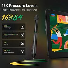 Графический планшет Parblo Coast 16 Pro Gen2 черный