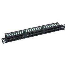 Патч-панель Cabeus PLHD-48-Cat.5e-Dual