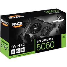 Видеокарта Inno3D RTX 5060 Twin X2 8GB D7 (N50602-08D7-195071N)