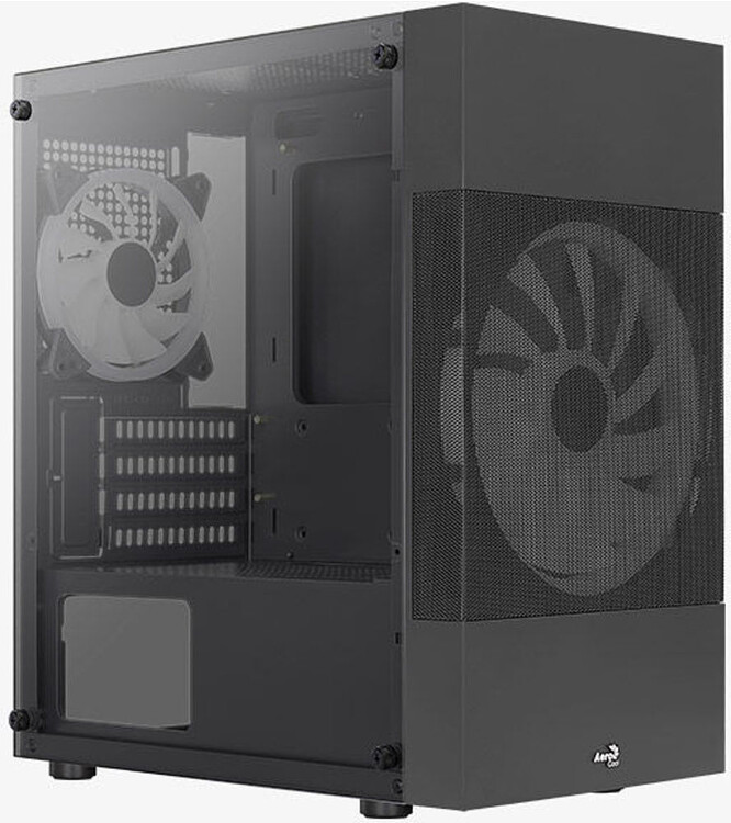 Корпус AeroCool Atomic Lite-G-BK-V2