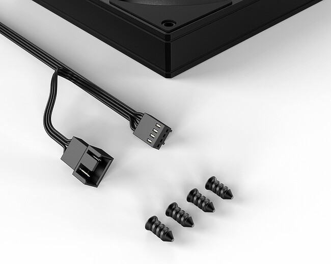 Вентилятор для корпуса ID-Cooling AS-140-K Black