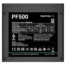 Блок питания Deepcool GAMERSTORM ATX 500W PF500 V2 Black (R-PF500D-HA0B-WDEU)