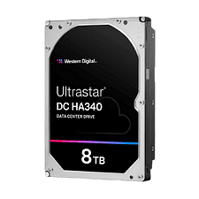 Жесткий диск WD Ultrastar DC HA340 8TB (WUS721208BLE6L4/0B47078) SATA 6Gb/s, 7200rpm, 256MB 0B47078 WUS721208BLE6L4