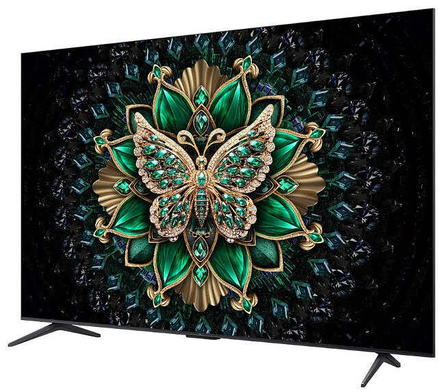 Телевизор TCL 75C6K черный