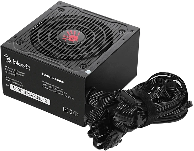 Блок питания Bloody BD-PS600W 600W
