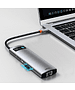 USB-хаб Baseus Metal Gleam Gray (CAHUB-CV0G)