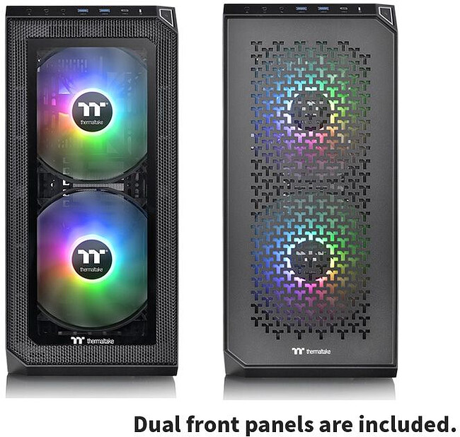Корпус Thermaltake View 300 MX без БП черный (CA-1P6-00M1WN-00)