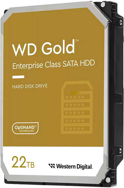 Жесткий диск WD Gold 22TB (WD221KRYZ)